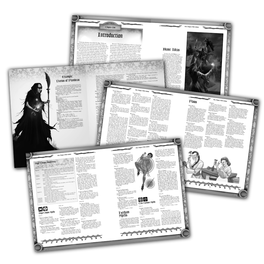 ARM5 Standard Greyscale Spreads