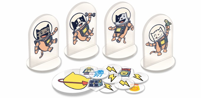 CatStronauts Standee Characters
