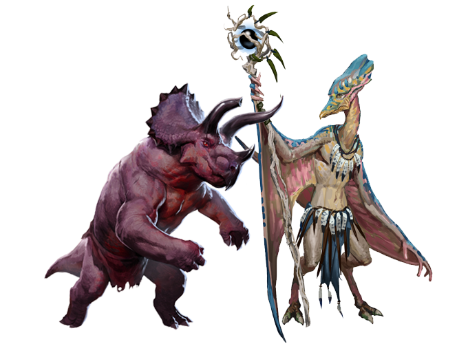 ClipArt Char Dinos