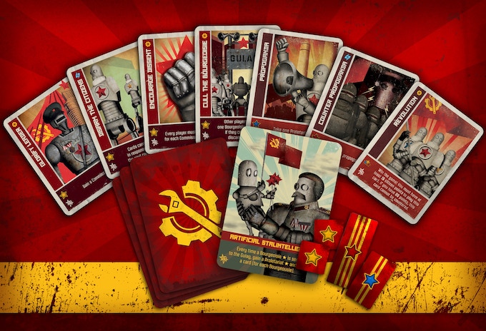 Cogs and Comissars Card Spread