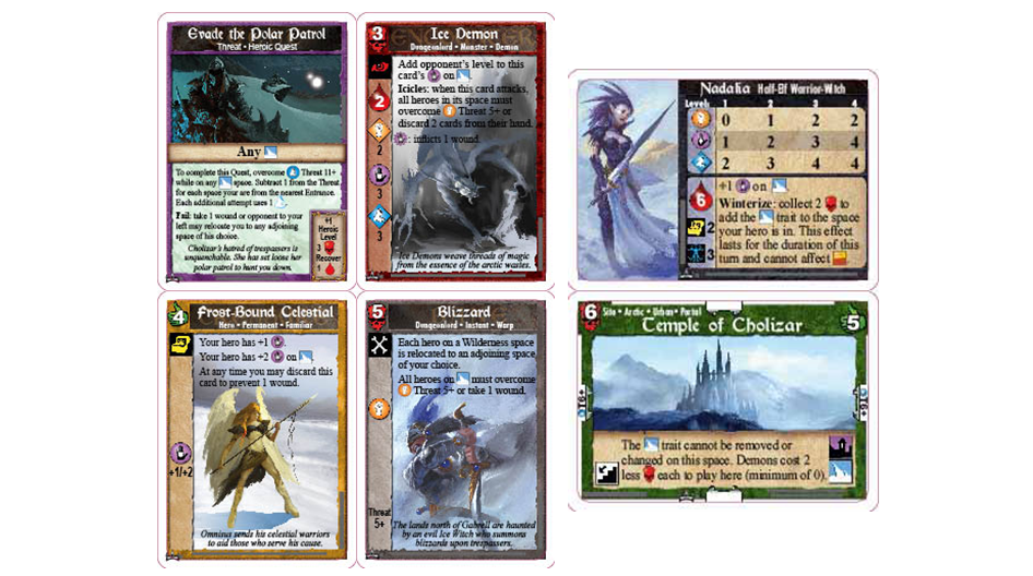 Dungeoneer cards