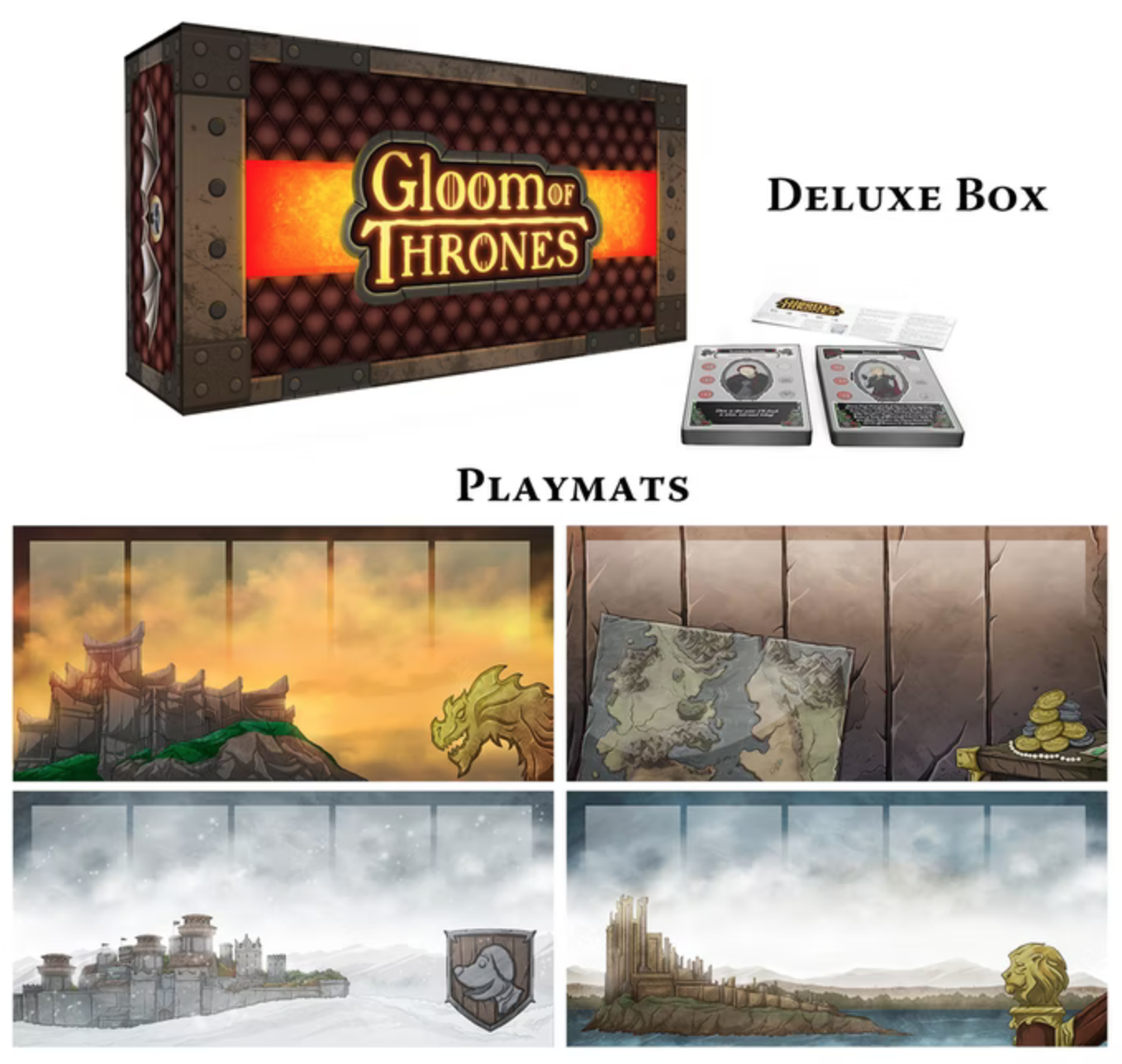 Gloom of Thrones Playmats