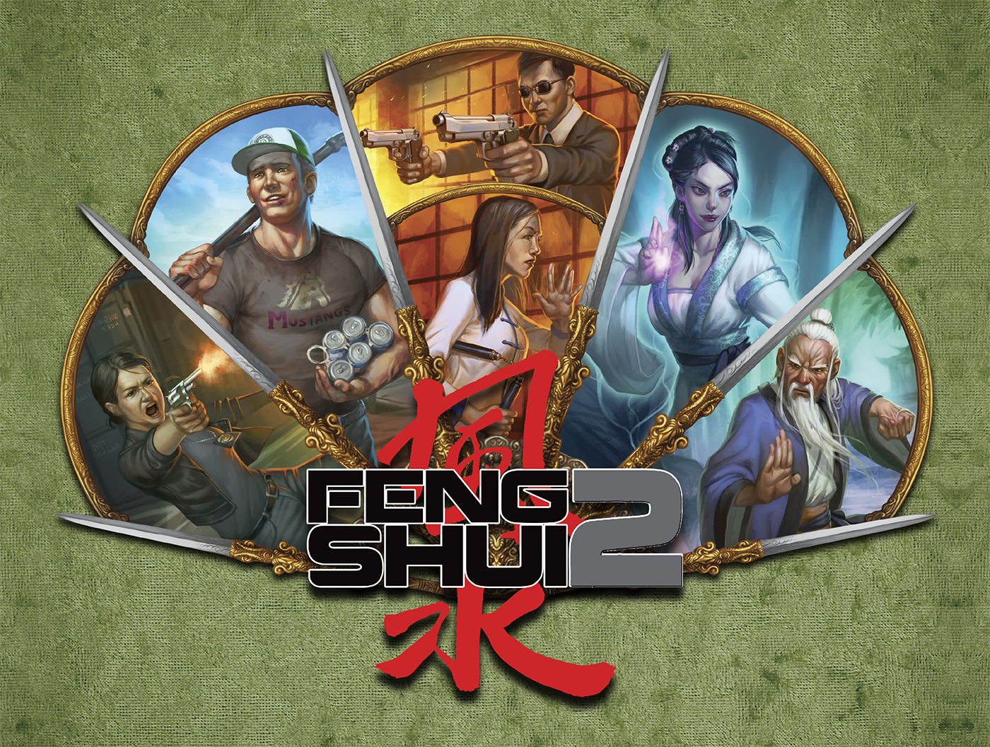 Feng Shui GM Screen PlayerFace Panel 2