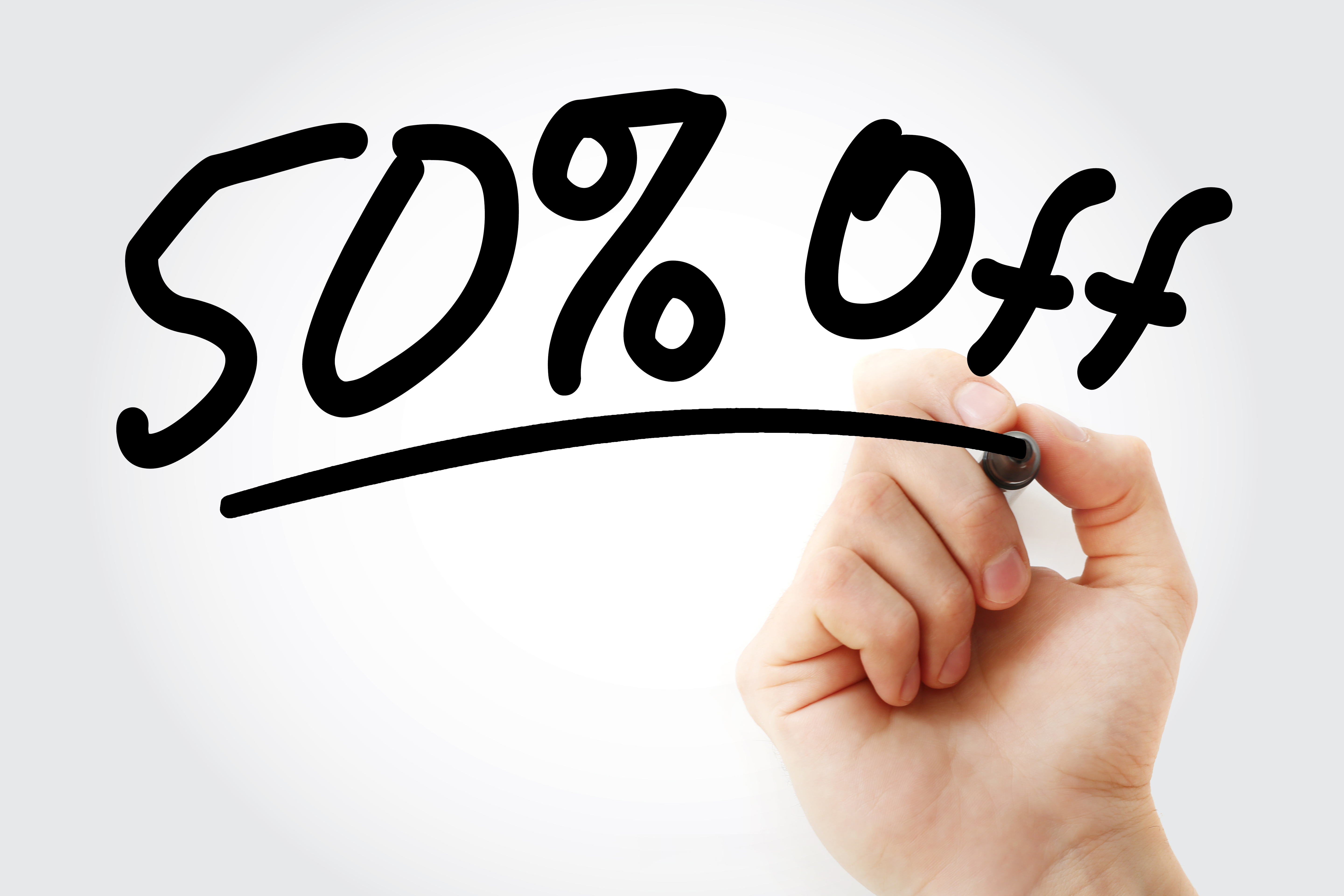 Digital FLASH SALE! 50% off on orders of $50+