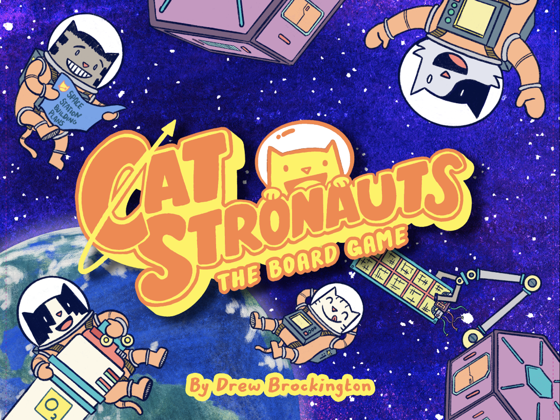 CatStronauts Board Game Coming to Kickstarter