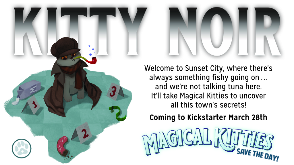 Magical Kitties Noir Kickstarter