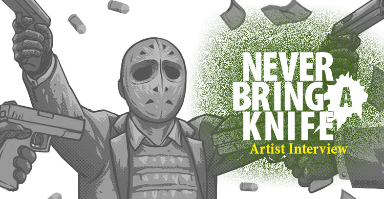 Guns, Art, and Money: An Interview with James Mosingo, the Illustrator for Never Bring a Knife
