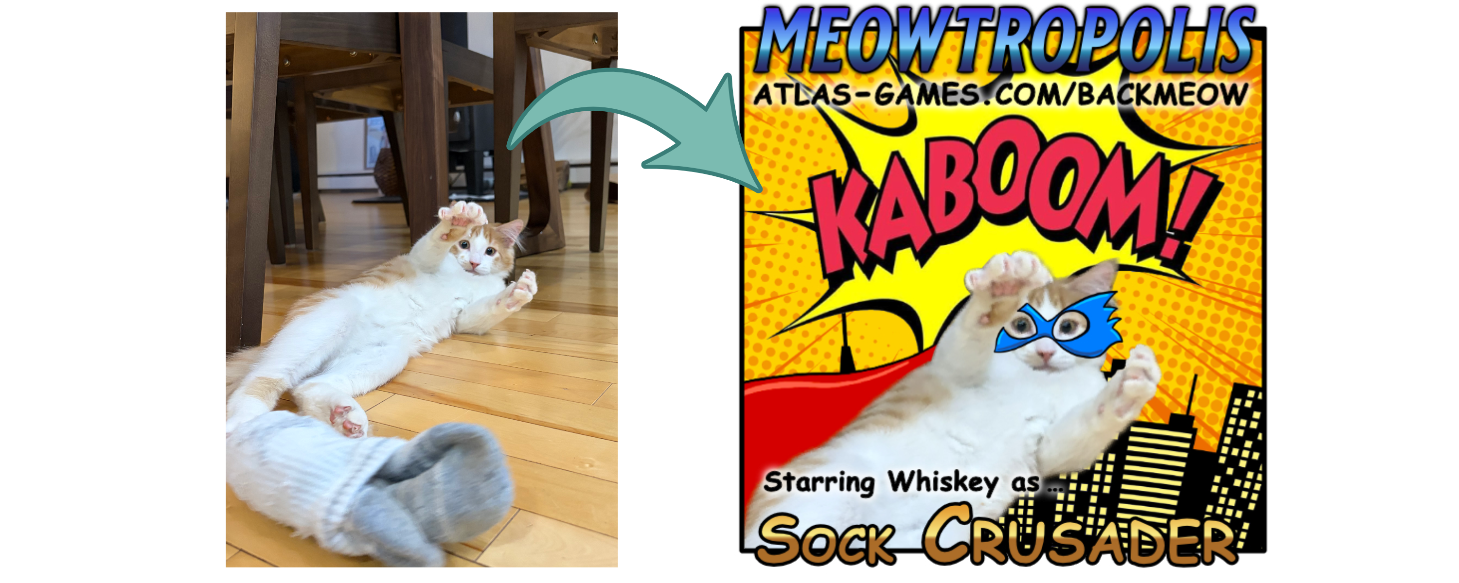 Give YOUR cat a Superkitty Makeover!