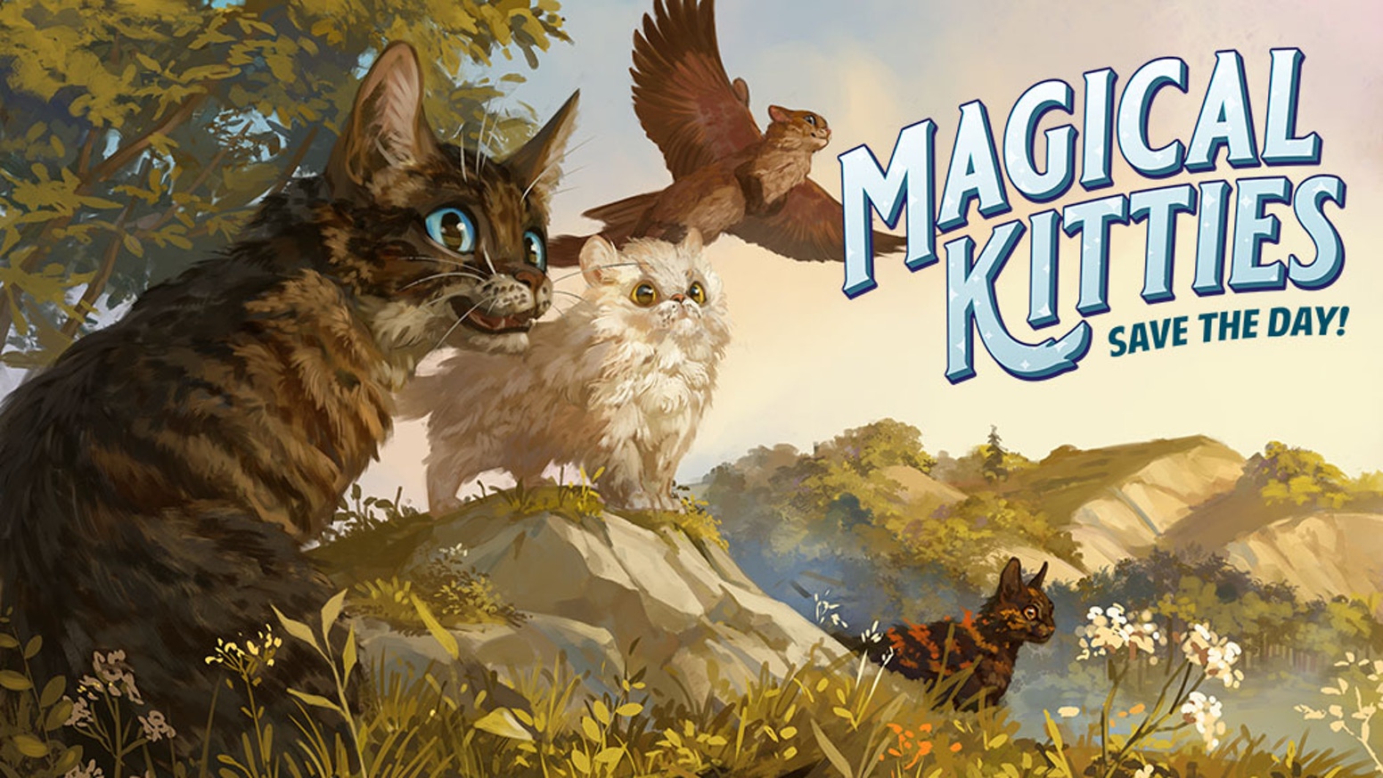 Magical Kitties Art Banner