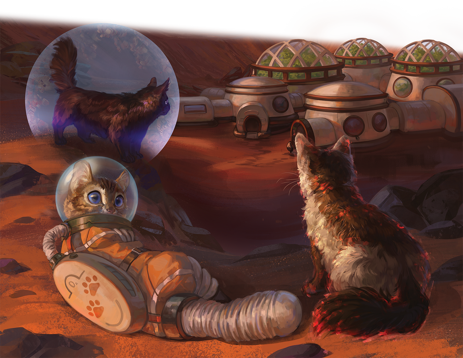 Mars colony