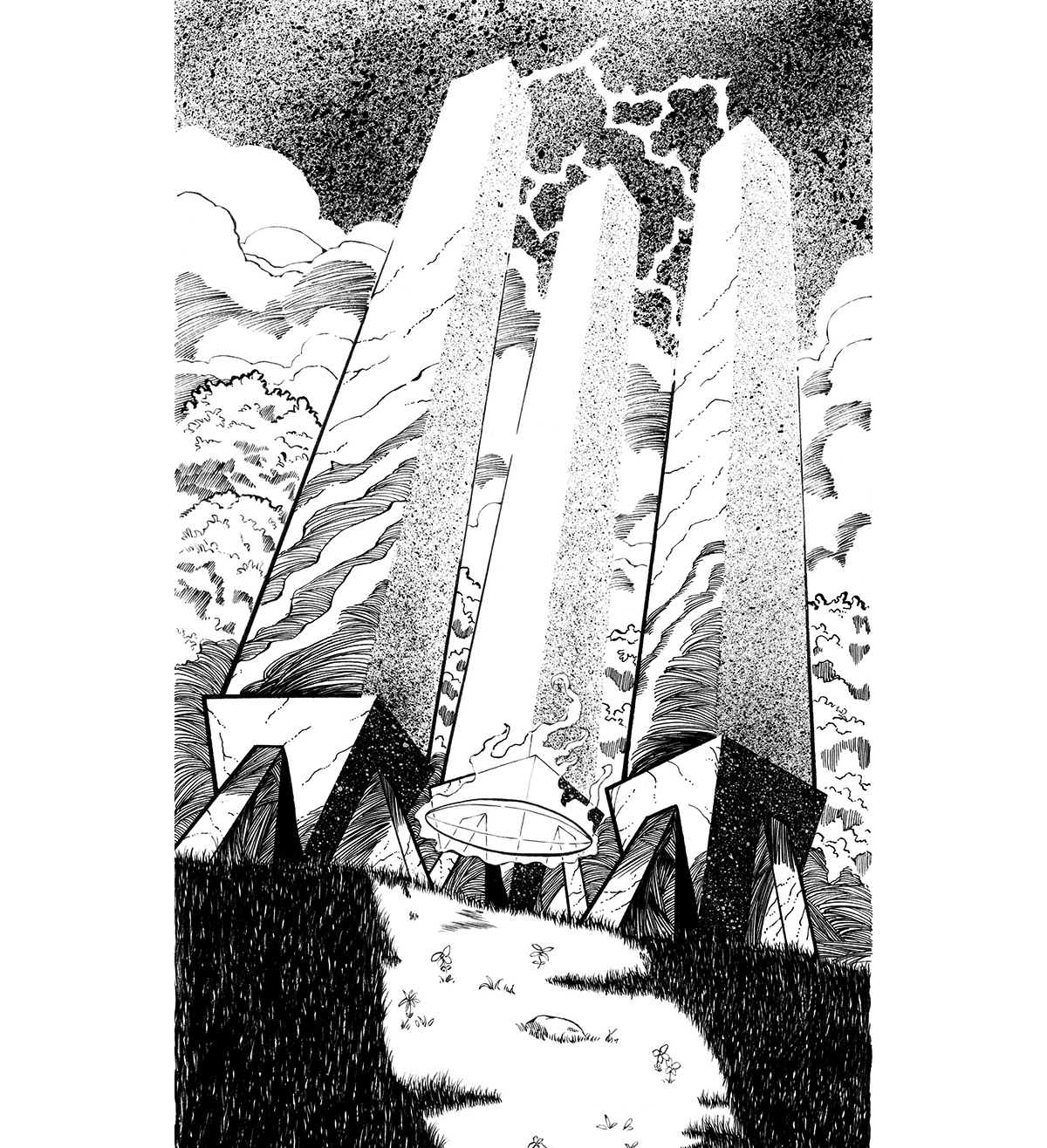 Penumbra sacred ground towers