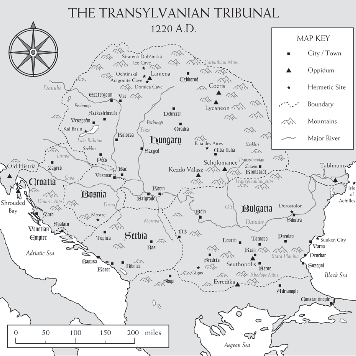 Ars Magica - The Transylvanian Tribunal